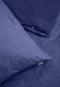 Reversible bed linen 2-piece fine fiber blue - SCHIESSER Home