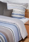 Parure de lit réversible 2-pièces flanelle castor multicolore imprimé - SCHIESSER Home