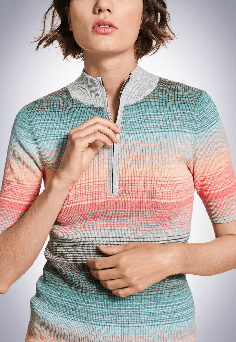 Pullover kurzarm mehrfarbig - Revival Lotte