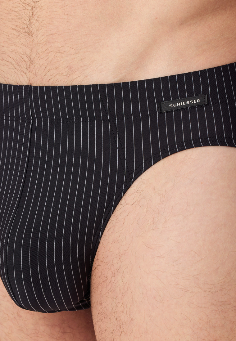 Slip rio nero a strisce - Pure Micro