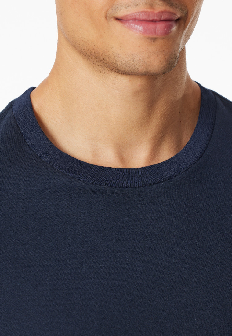 Shirt kurzarm nachtblau - Mix+Relax