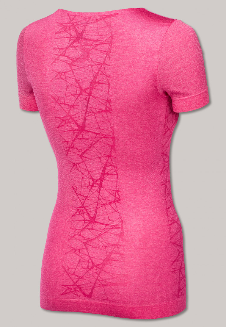 Short-sleeved ultra lightweight shirt heather pink - Active