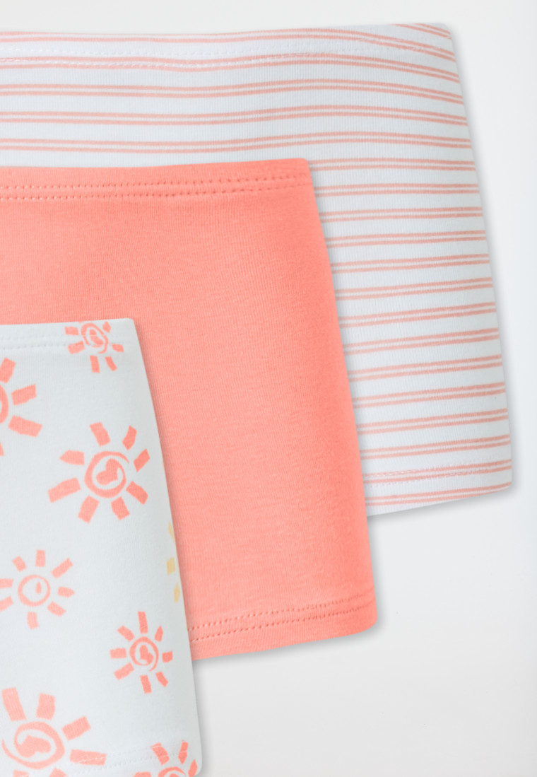 3-pack shorts sun stripes multi-colored - 95/5