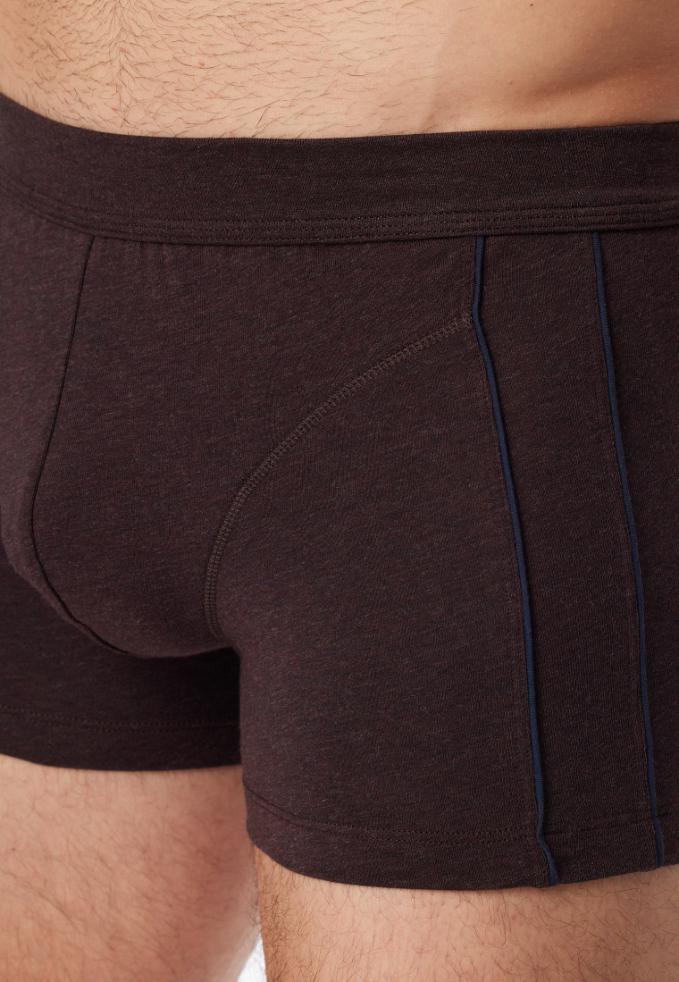 Shorts braun-meliert - Comfort Fit