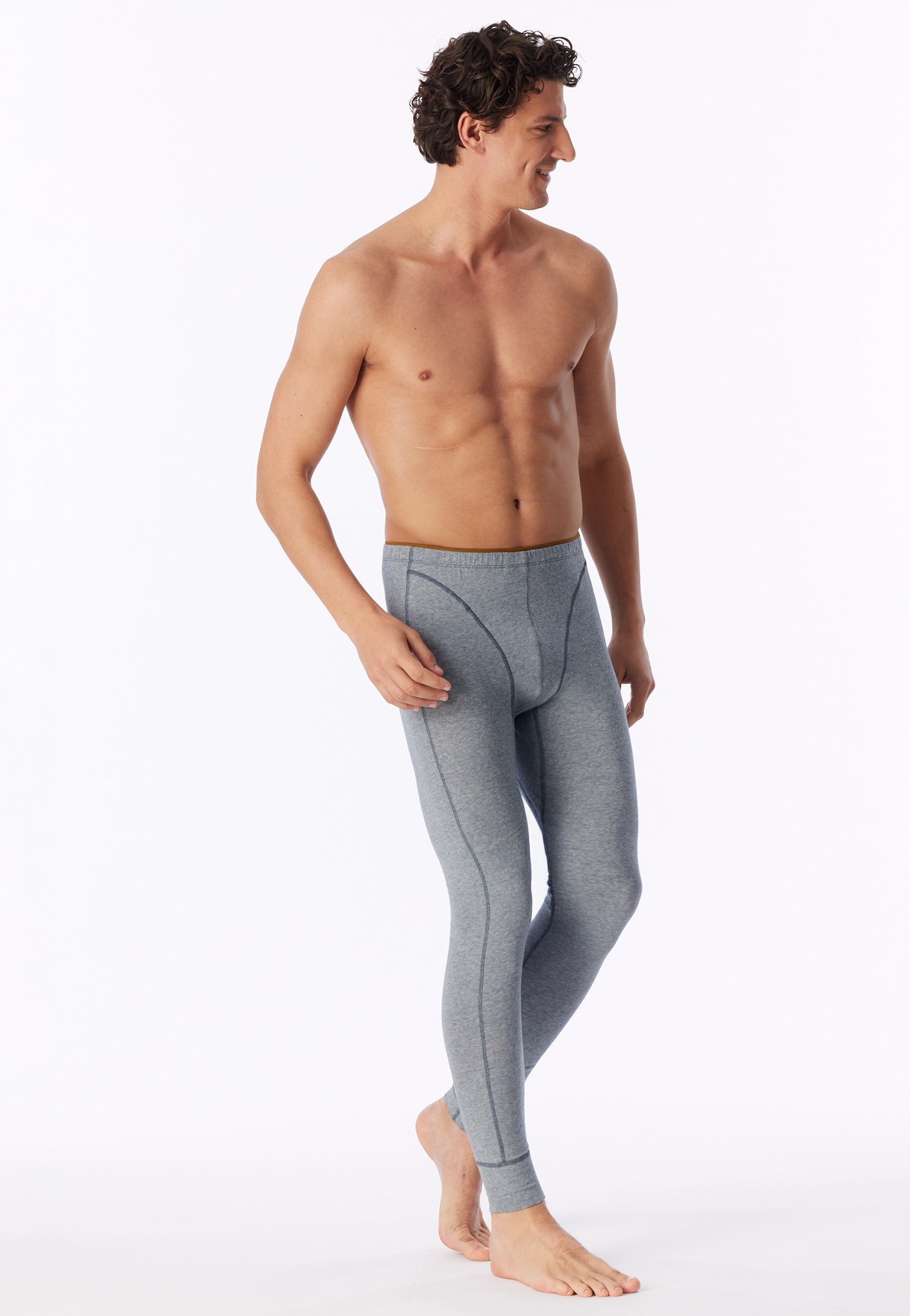 Lange onderbroek, diepblauw - 95/5 5
