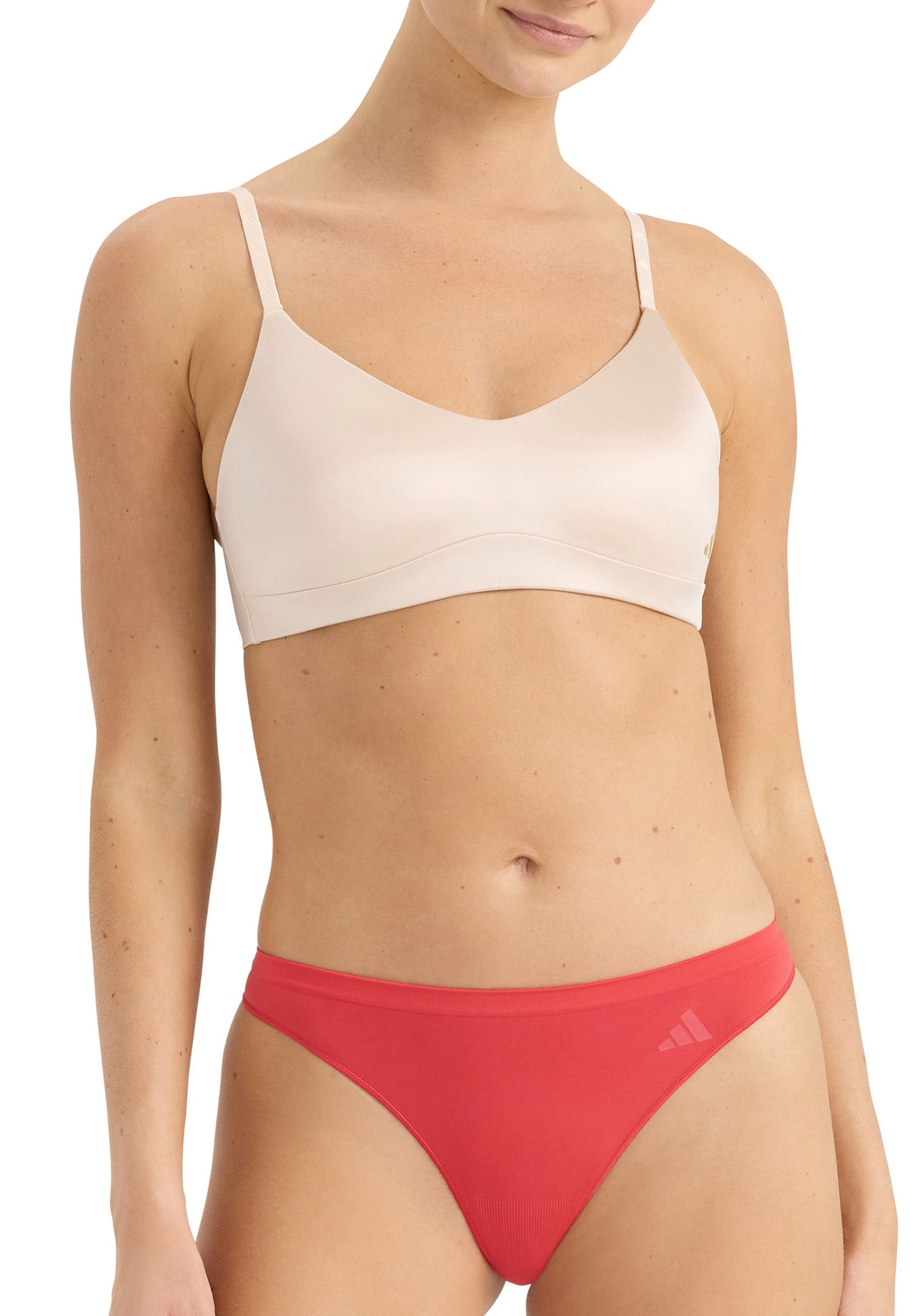 String 3-pack Rood/Blauw/Bruin - ADIDAS XS