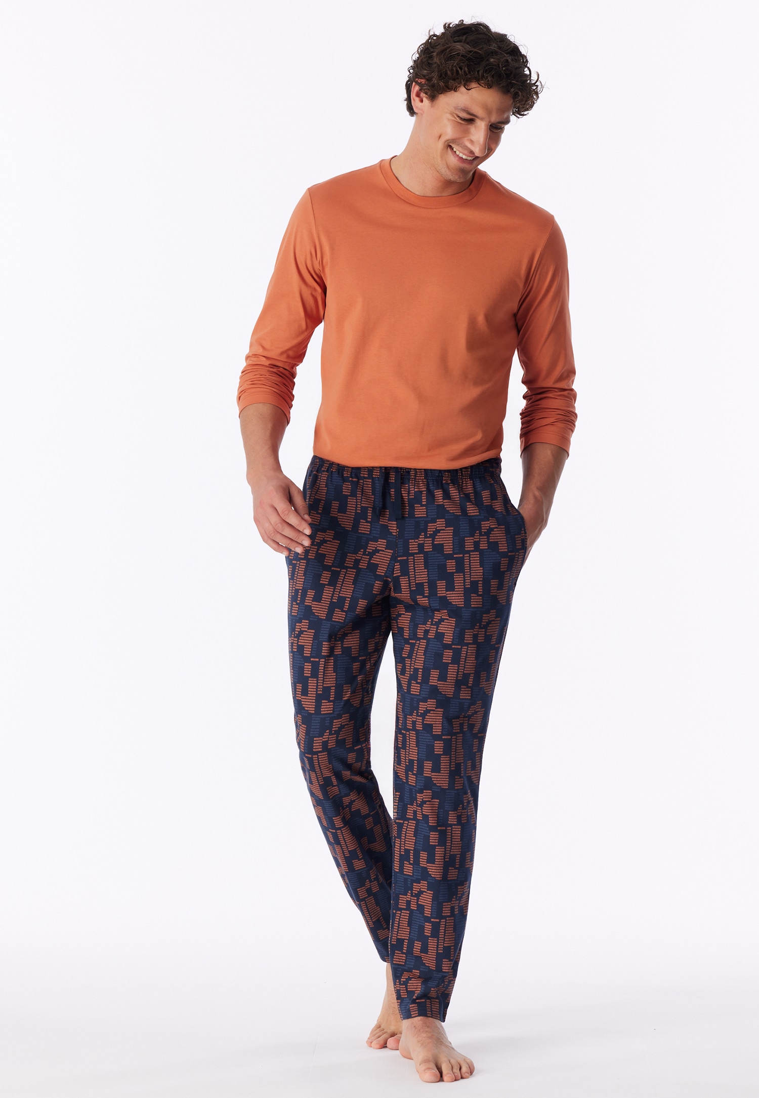 Langere broek met pompoenprint - Mix+ Relax 54