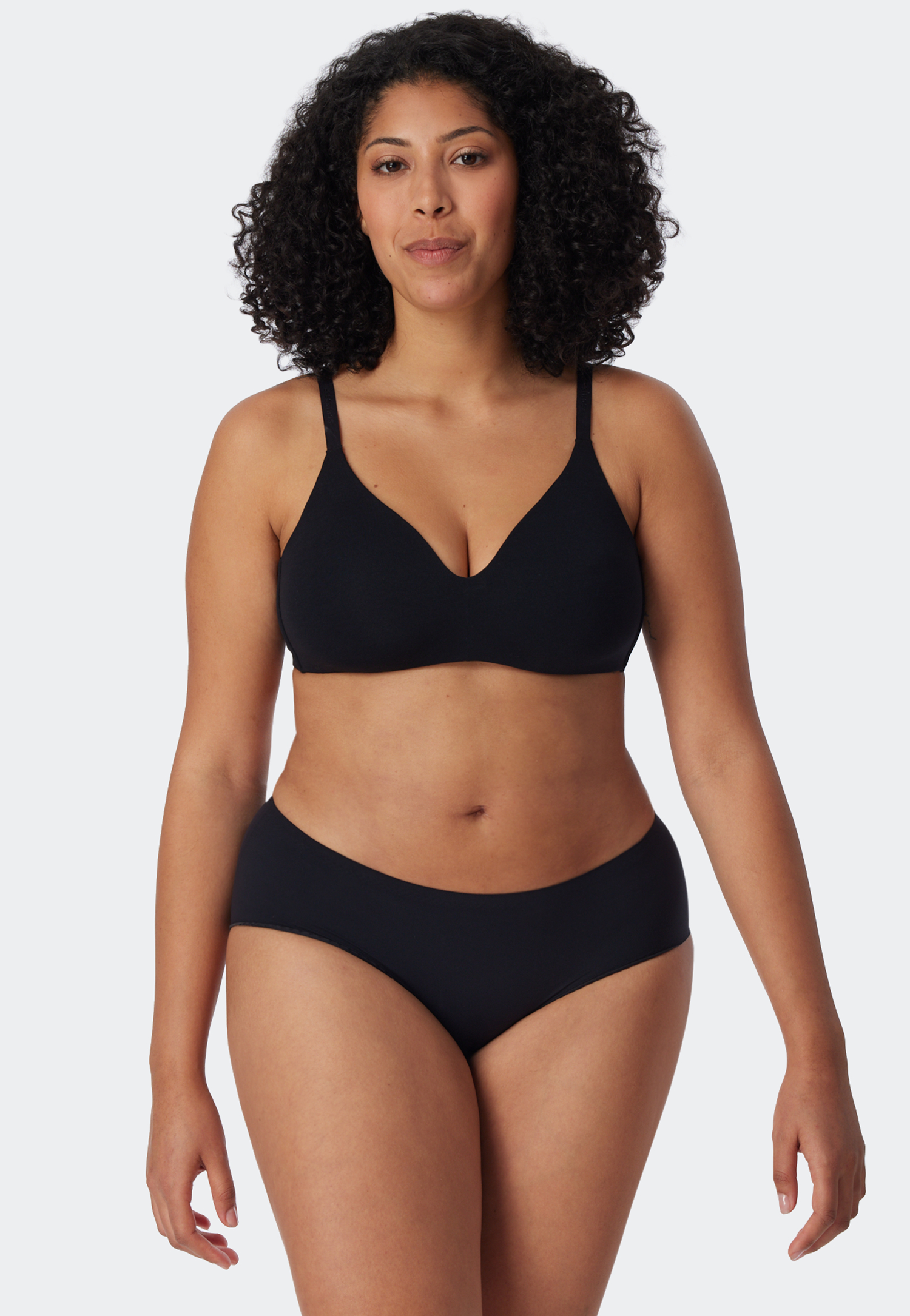 Panty Microfaser schwarz - Invisible Soft 34