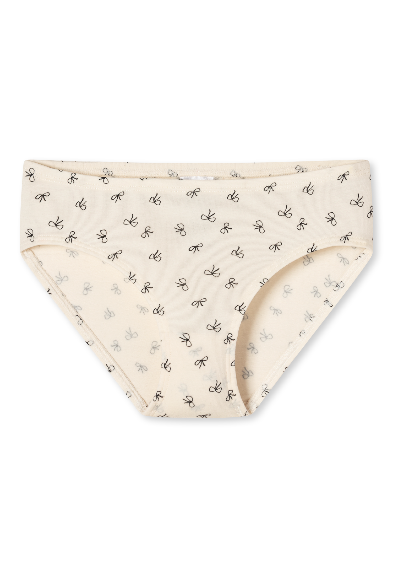 Slips, set van 5, met strikjes, meerkleurig - 95/5 104