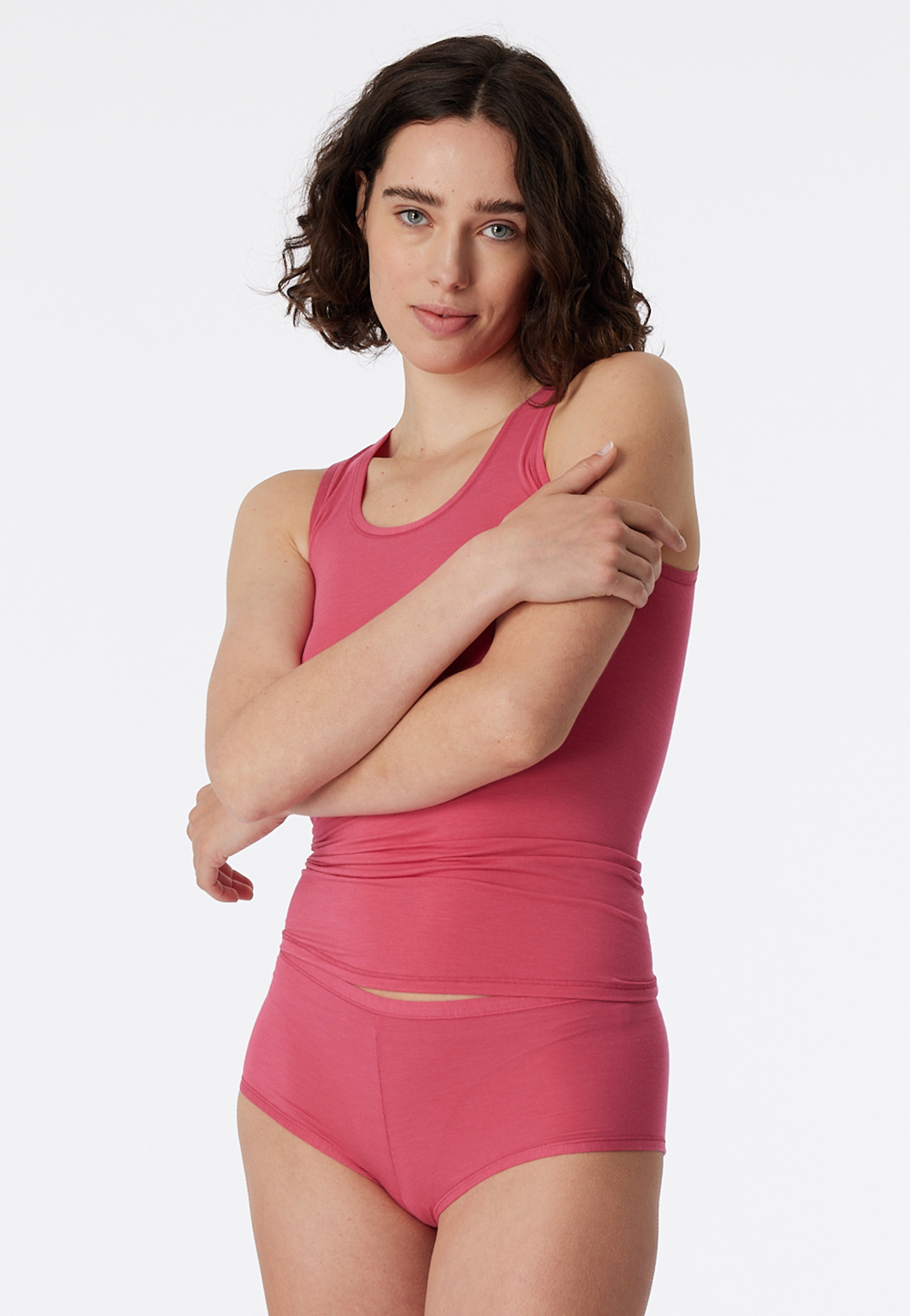 Schiesser Shorts pink - Personal Fit für Damen
